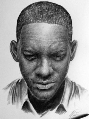 Will Smith (lighter version) drawing, by