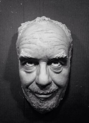Plaster mask of my sculptur 